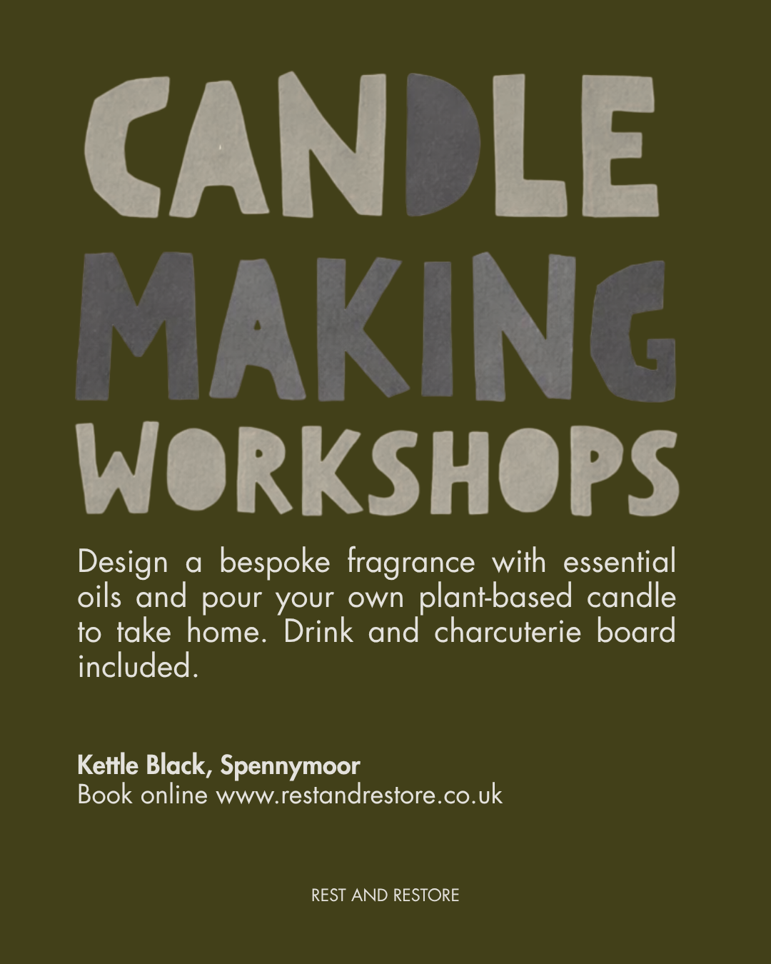 Candle Making Workshop Kettle Black Spennymoor