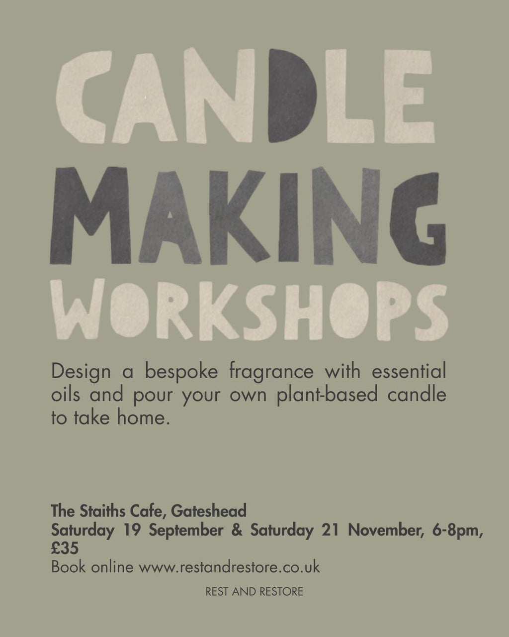 The Staiths Cafe Candle Making Workshop