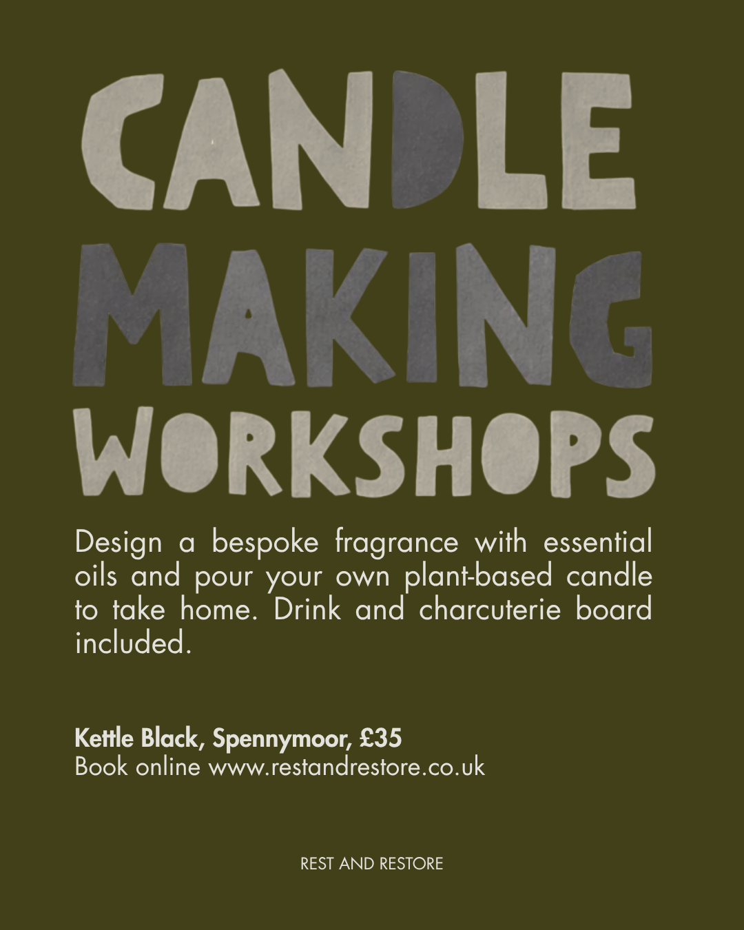 Candle Making Workshops - Kettle Black, Spennymoor