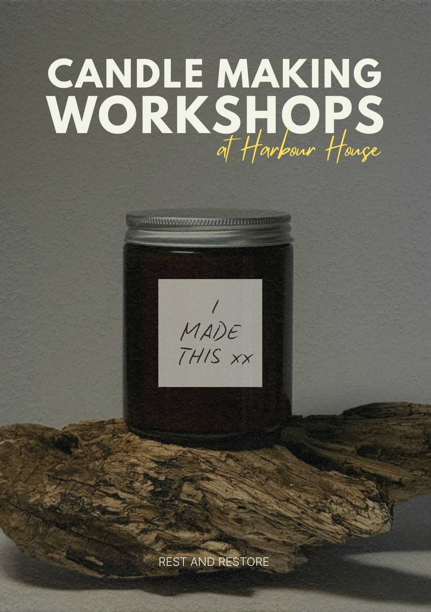 Candle Making Workshop at Harbour House