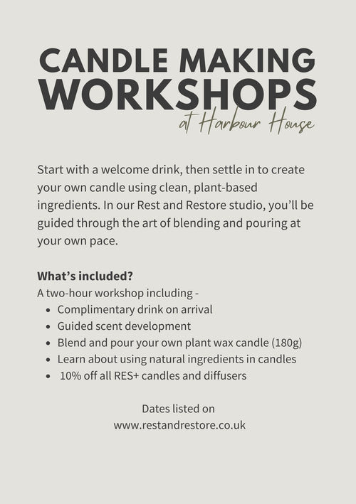 Candle Making Workshop at Harbour House