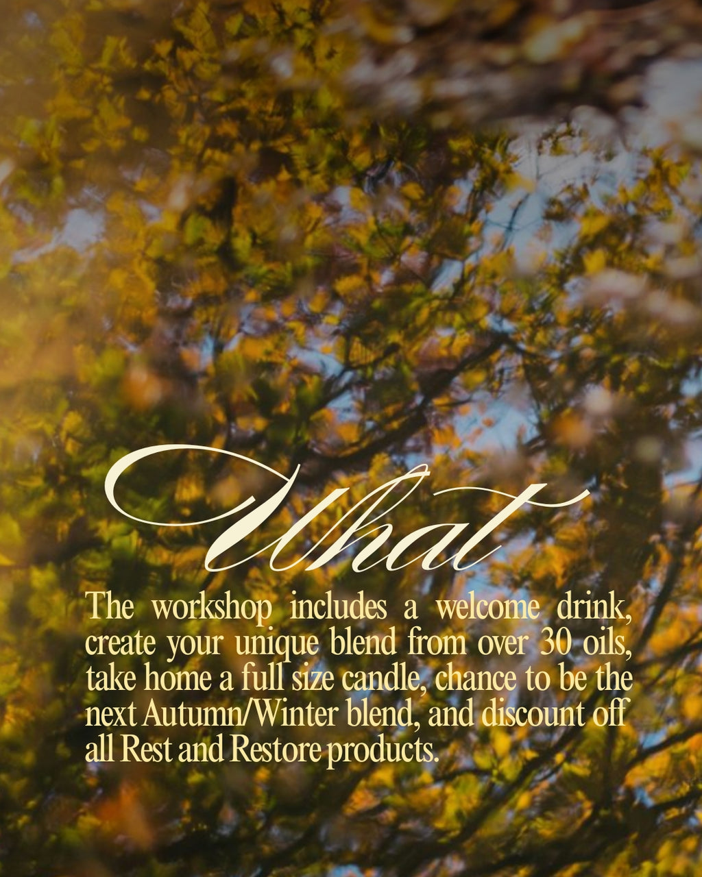 Autumn / Winter Candle Making Workshop Competition The Uncommon